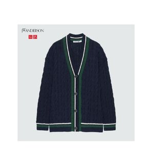 ユニクロ(UNIQLO)のユニクロ　JWA クリケットカーディガン(カーディガン)