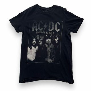 ACDC ハイウェイトゥヘル ジャケ写 Tシャツ オフィシャル 古着 S 半袖(Tシャツ/カットソー(半袖/袖なし))