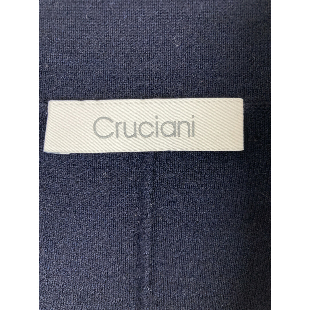 Cruciani(クルチアーニ)のクルチアーニ ﾈｲﾋﾞｰ JU2020 ｶｼﾐﾔ混 ﾆｯﾄｶｰﾃﾞｨｶﾞﾝ 46 メンズのトップス(カーディガン)の商品写真