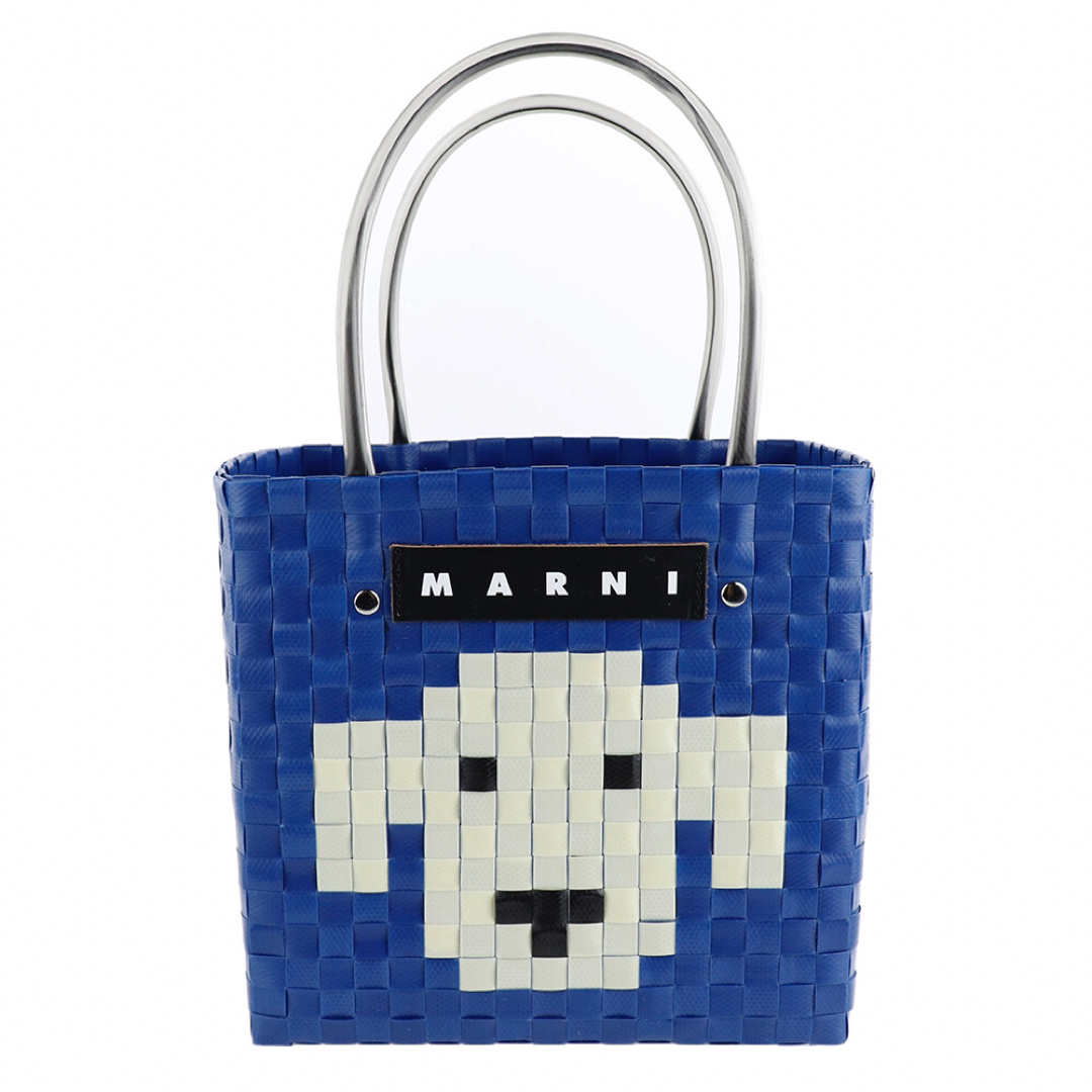 Marni(マルニ)のマルニ アニマルバスケット トートバッグ クリームドッグ ピクニック 新品未使用 レディースのバッグ(トートバッグ)の商品写真