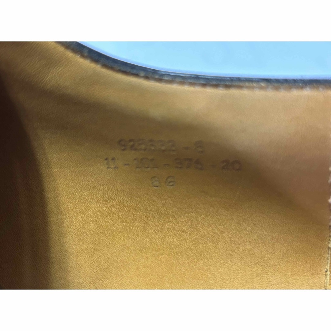 J.M. WESTON(ジェーエムウエストン)の【美品】J.M.WESTON 376フルブローグ 11ラスト ウイングチップ 8 メンズの靴/シューズ(ドレス/ビジネス)の商品写真