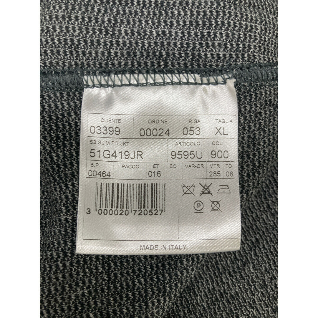 ティージャケット 51G419JR スリムフィット グレー シングルジャケット XL メンズのジャケット/アウター(その他)の商品写真