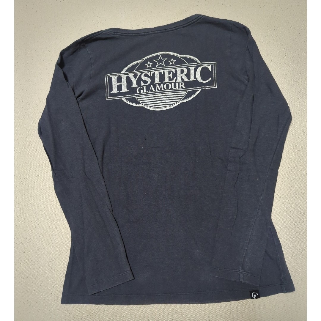 HYSTERIC GLAMOUR(ヒステリックグラマー)のヒステリックグラマー　両面プリントヒスガールロンＴ レディースのトップス(Tシャツ(長袖/七分))の商品写真