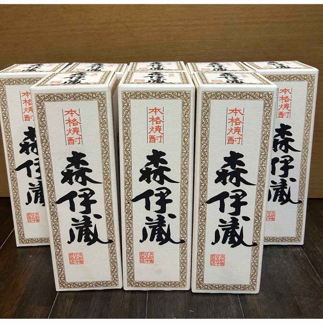 森伊蔵(モリイゾウ)の森伊蔵720ml 8本セット　JAL機内販売 食品/飲料/酒の酒(焼酎)の商品写真