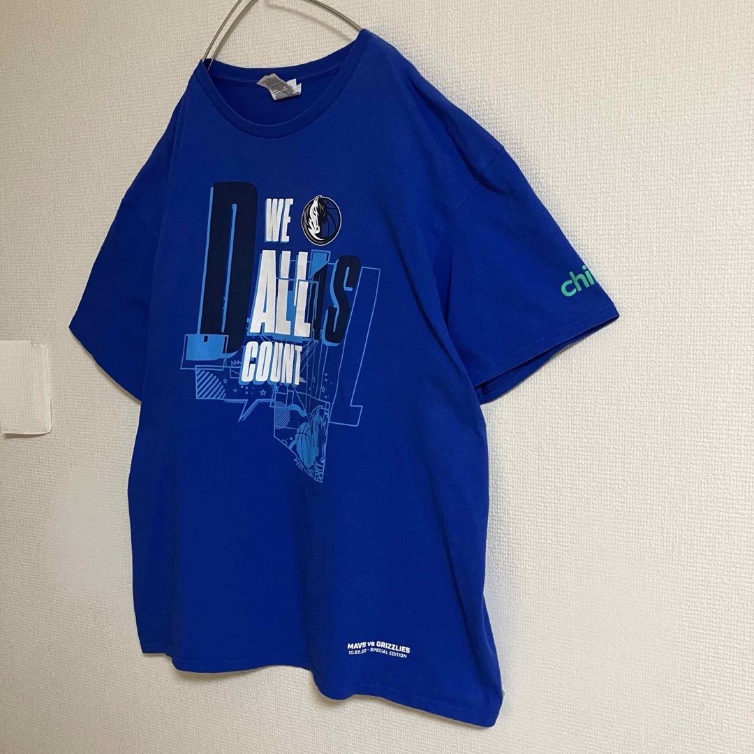 DELTA(デルタ)のNBAダラスマーベリックスビッグロゴTシャツtシャツオーバーサイズバスケ TEE メンズのトップス(Tシャツ/カットソー(半袖/袖なし))の商品写真