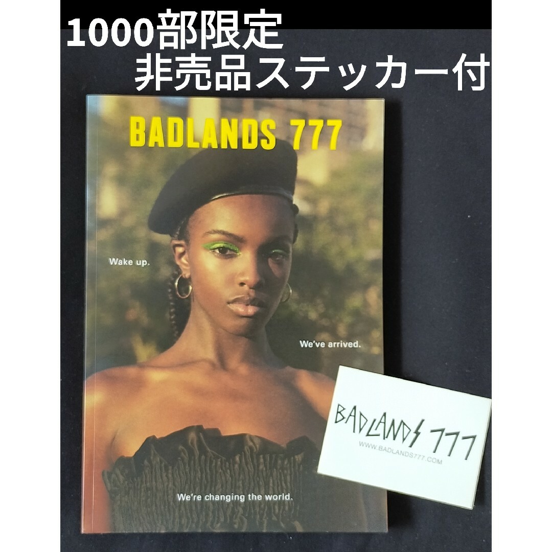 非売品ステッカー付き BADLANDS 777 #3 エンタメ/ホビーの雑誌(ファッション)の商品写真