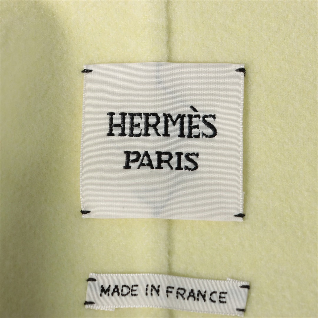 Hermes(エルメス)のエルメス  カシミヤ 32 イエロー レディース その他アウター レディースのジャケット/アウター(その他)の商品写真