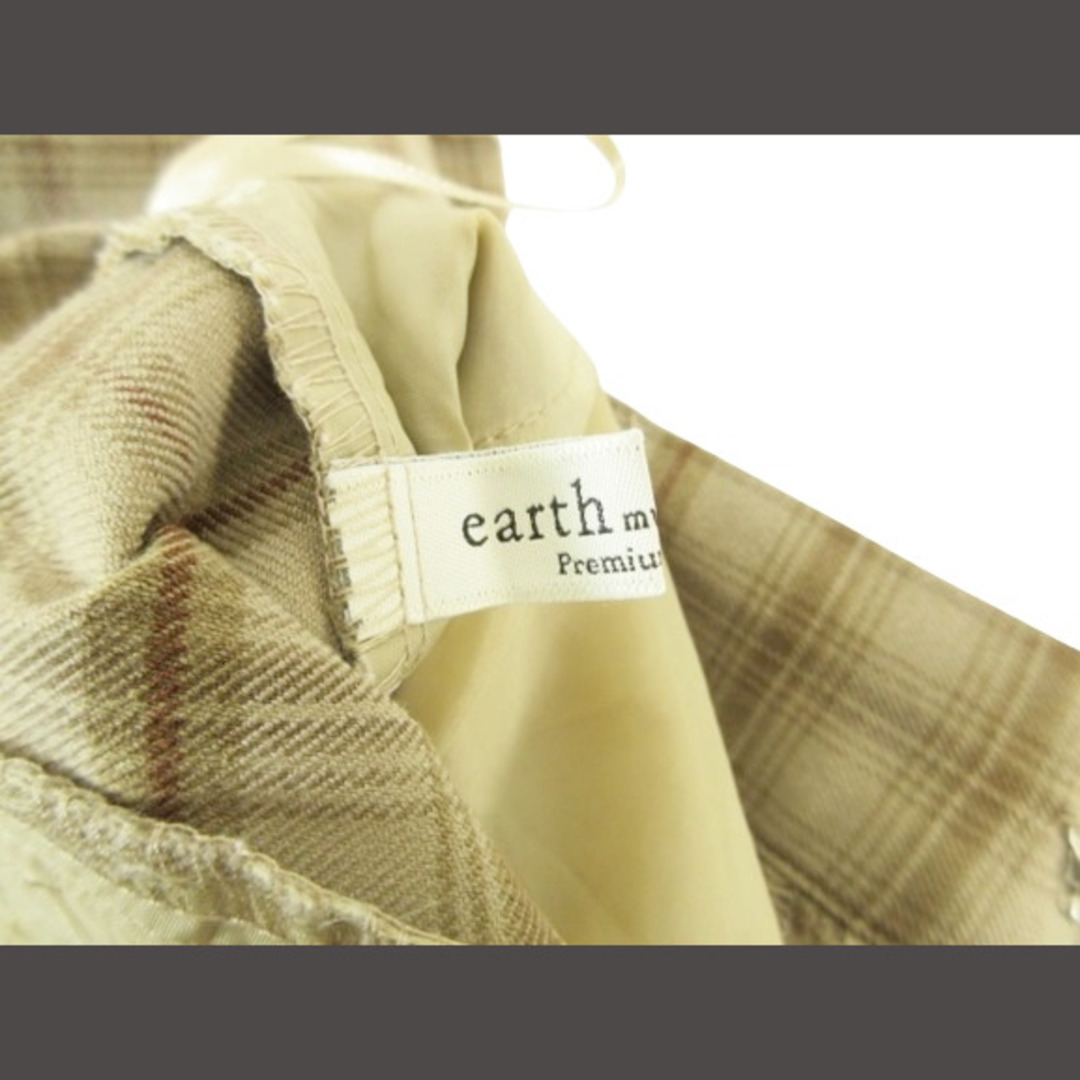 earth music & ecology(アースミュージックアンドエコロジー)のEARTH MUSIC & ECOLOGY パンツ チェック柄 スリット L レディースのパンツ(その他)の商品写真