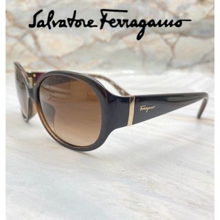 サルヴァトーレフェラガモ(Salvatore Ferragamo)のSalvatore Ferragamo フェラガモ サングラス ブラウン(サングラス/メガネ)