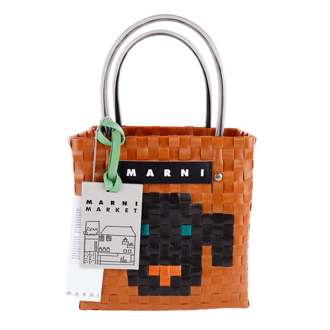 Marni(マルニ)のマルニ アニマルバスケット トートバッグ チョコレートドッグ ピクニック 新品 レディースのバッグ(トートバッグ)の商品写真