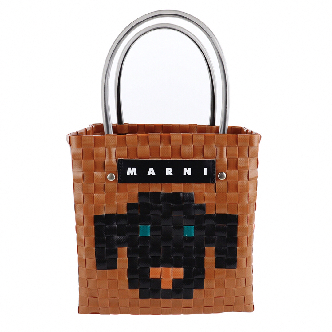 Marni(マルニ)のマルニ アニマルバスケット トートバッグ チョコレートドッグ ピクニック 新品 レディースのバッグ(トートバッグ)の商品写真