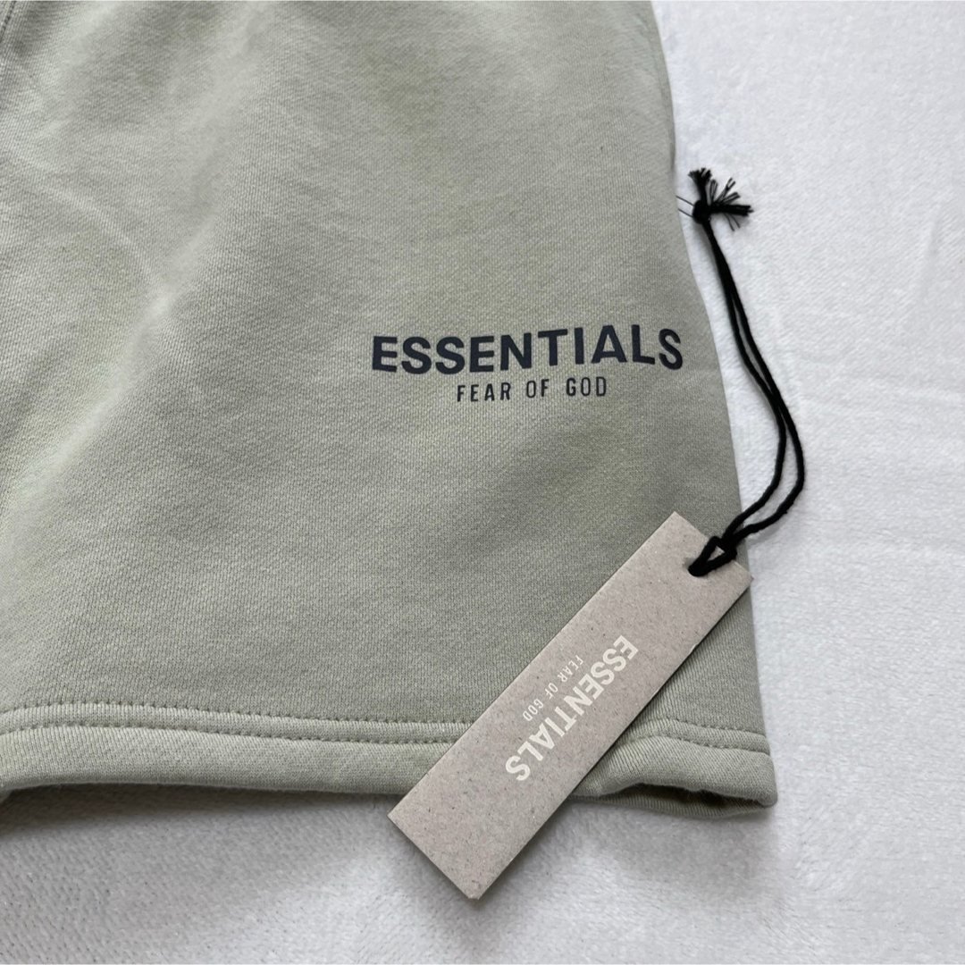 S.ESSENTIALS(エスエッセンシャルズ)の【新品未使用】正規品 ESSENTIALS ハーフパンツ ミントグリーン L メンズのパンツ(ショートパンツ)の商品写真