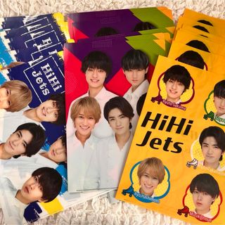 HiHi Jets クリアファイル(アイドルグッズ)