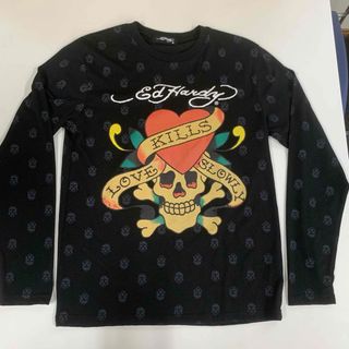 エドハーディー(Ed Hardy)の美品エドハーディEdHardyロンTM(Tシャツ/カットソー(七分/長袖))