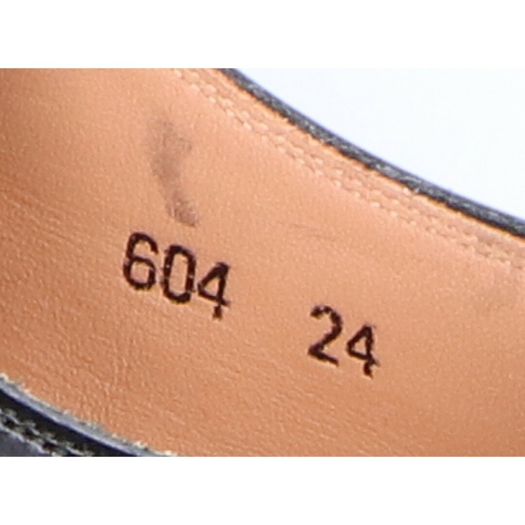 スコッチグレイン 【美品】604BL NAKEDネイキッド ガラス加工 プレーントゥ ダービー 24 メンズの靴/シューズ(ドレス/ビジネス)の商品写真