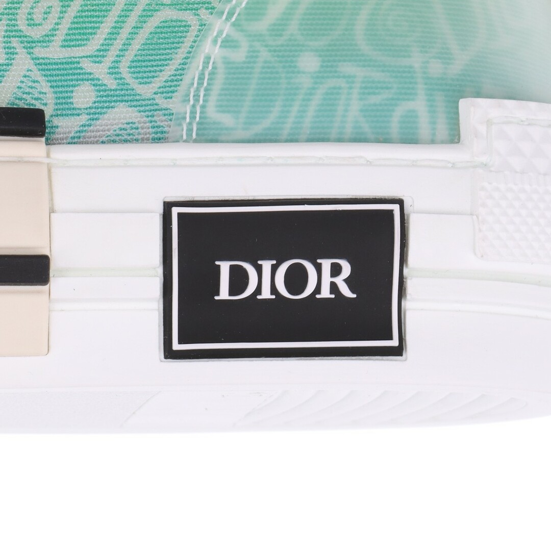 Dior(ディオール)のディオール×ステューシー B23 ラバー×キャンバス 41 グリーン メン メンズの靴/シューズ(スニーカー)の商品写真