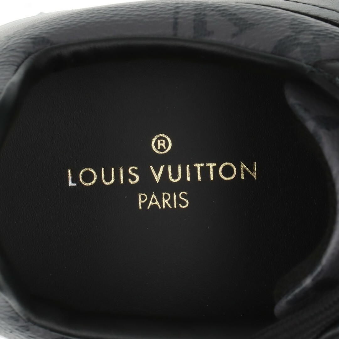LOUIS VUITTON(ルイヴィトン)のヴィトン ルクセンブルグライン レザー 7 ブラック×グレー メンズ スニ メンズの靴/シューズ(スニーカー)の商品写真