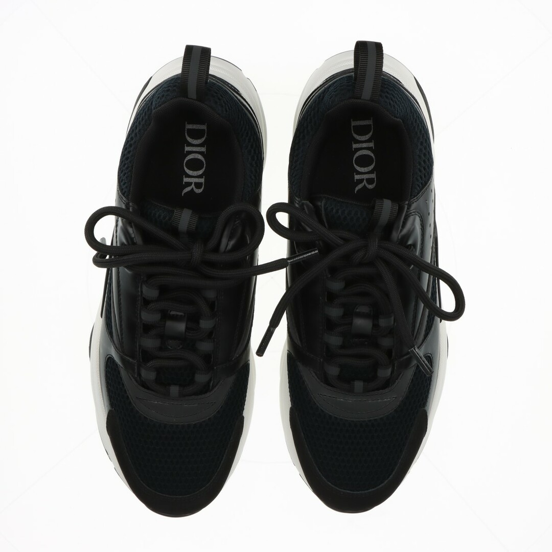 Dior(ディオール)のディオール B22 レザー×メッシュ EU43 ブラック メンズ スニーカ メンズの靴/シューズ(スニーカー)の商品写真