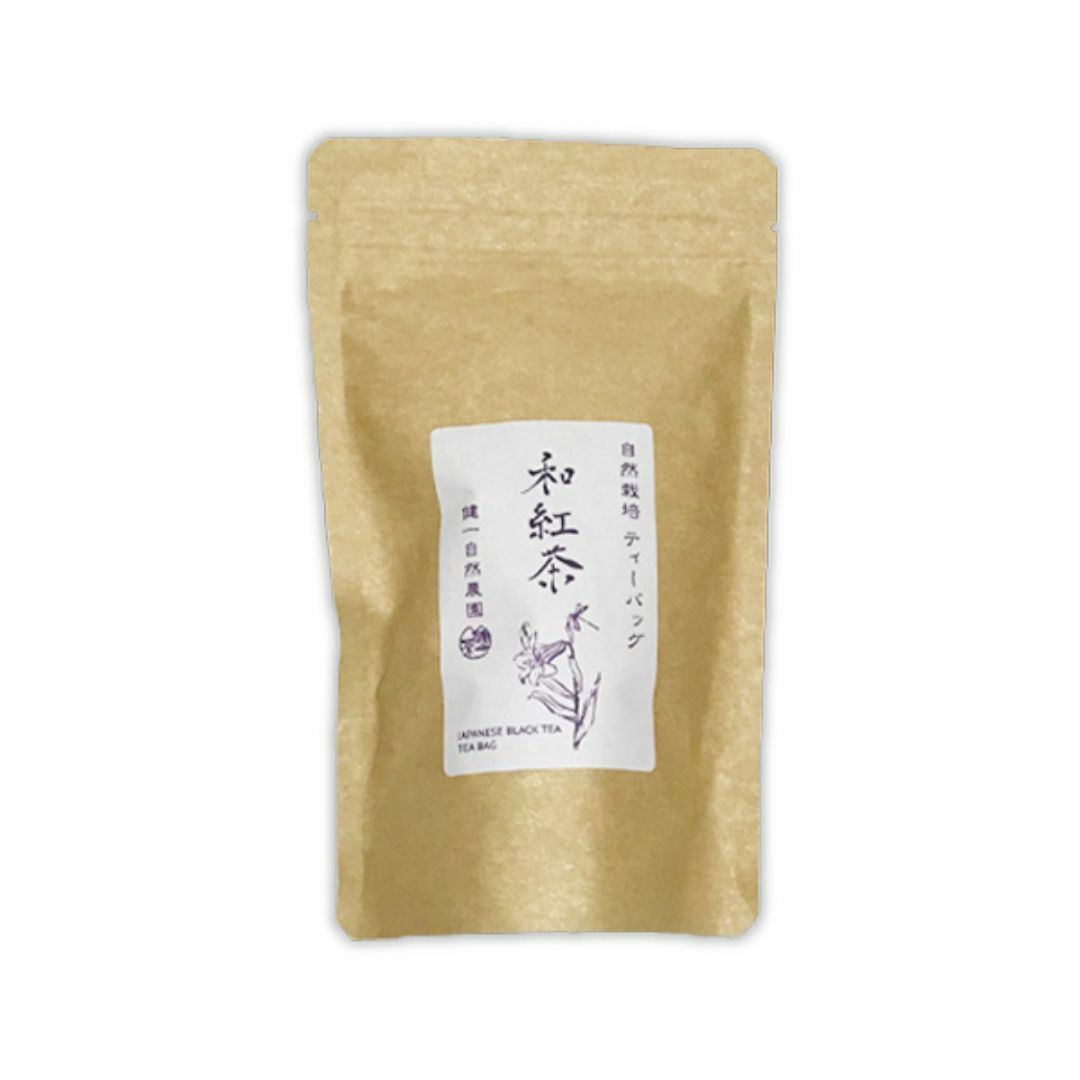 自然栽培 和紅茶（ティーバッグ）(2gＸ15TB)★大和茶★無肥料・無農薬★ 食品/飲料/酒の飲料(茶)の商品写真