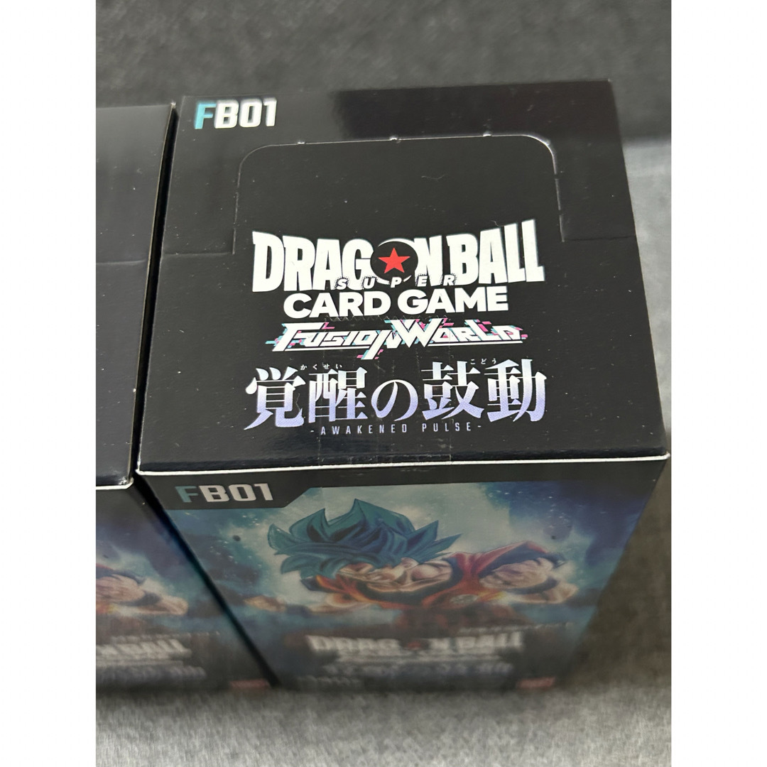 ドラゴンボール(ドラゴンボール)のドラゴンボール　フュージョンワールド　覚醒の鼓動　BOX テープ付き エンタメ/ホビーのトレーディングカード(Box/デッキ/パック)の商品写真