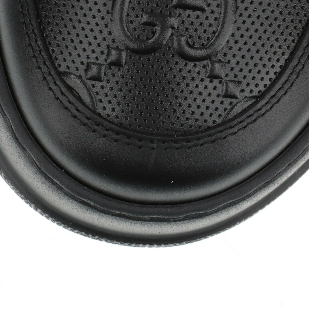 Gucci(グッチ)のグッチ GGエンボス レザー 11 ブラック メンズ スニーカー メンズの靴/シューズ(スニーカー)の商品写真