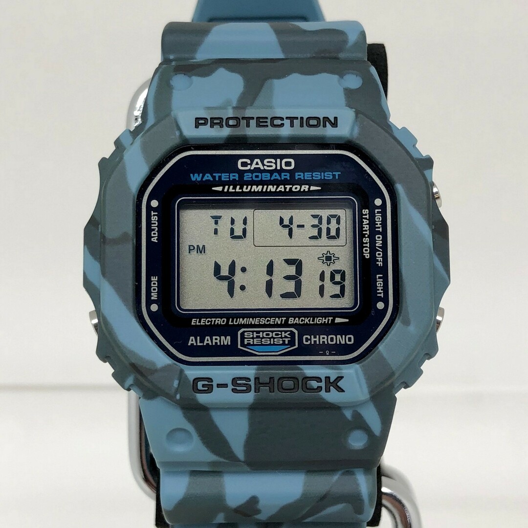 G-SHOCK(ジーショック)のG-SHOCK CASIO カシオ 腕時計 DW-5600CF-2 G-PYTHON Gパイソン ニシキヘビ ブルー デジタル メンズ メンズの時計(腕時計(デジタル))の商品写真