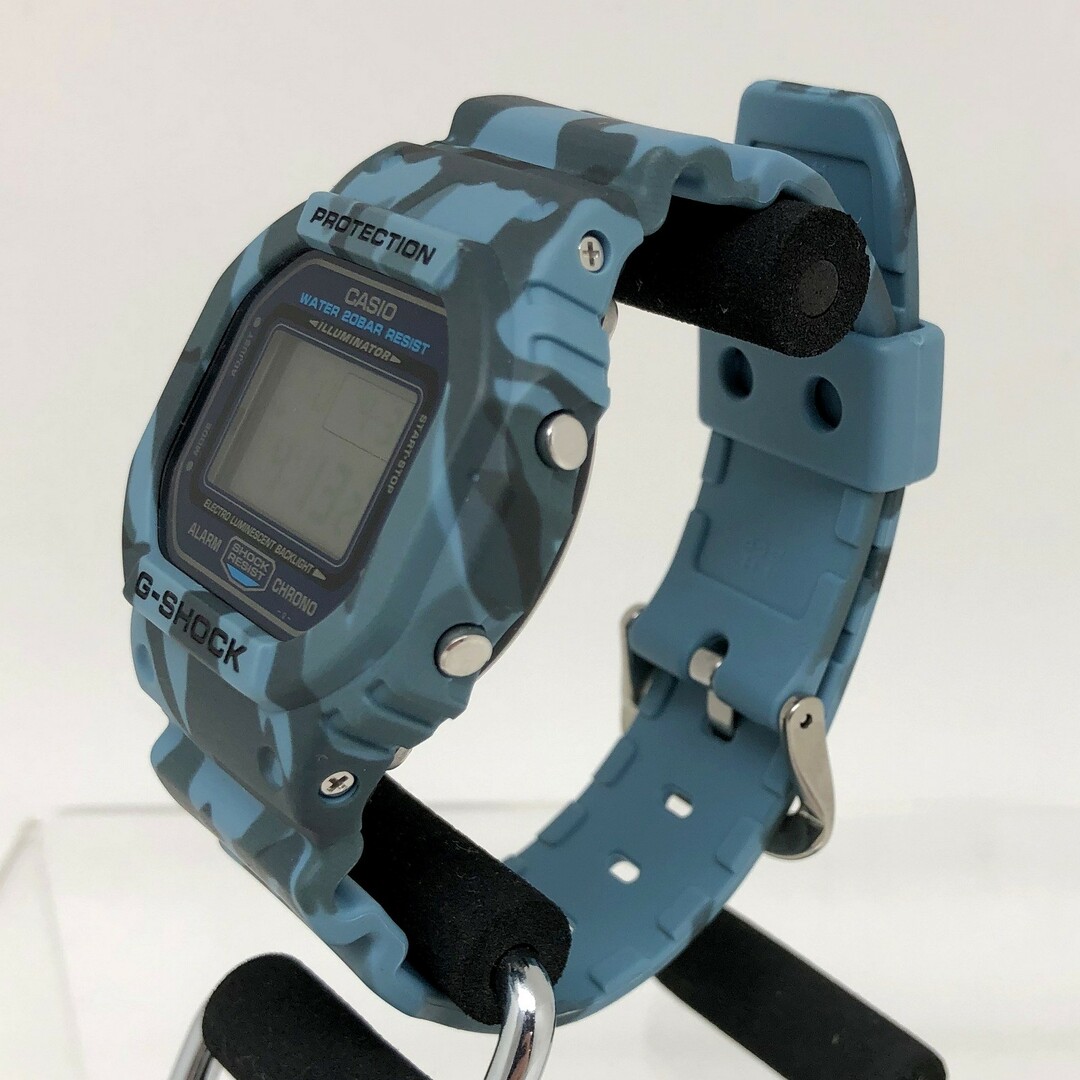 G-SHOCK(ジーショック)のG-SHOCK CASIO カシオ 腕時計 DW-5600CF-2 G-PYTHON Gパイソン ニシキヘビ ブルー デジタル メンズ メンズの時計(腕時計(デジタル))の商品写真