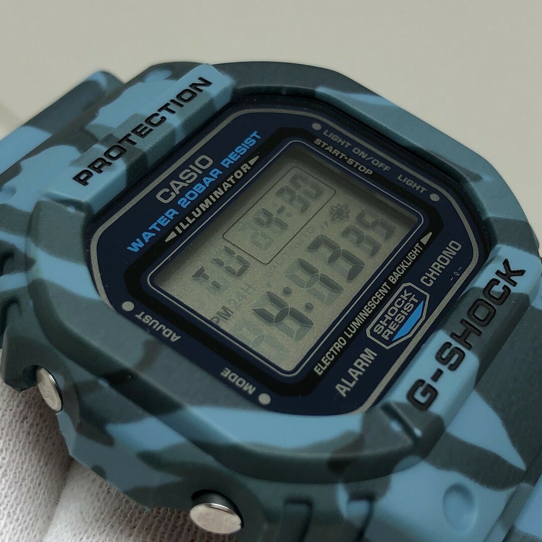 G-SHOCK(ジーショック)のG-SHOCK CASIO カシオ 腕時計 DW-5600CF-2 G-PYTHON Gパイソン ニシキヘビ ブルー デジタル メンズ メンズの時計(腕時計(デジタル))の商品写真