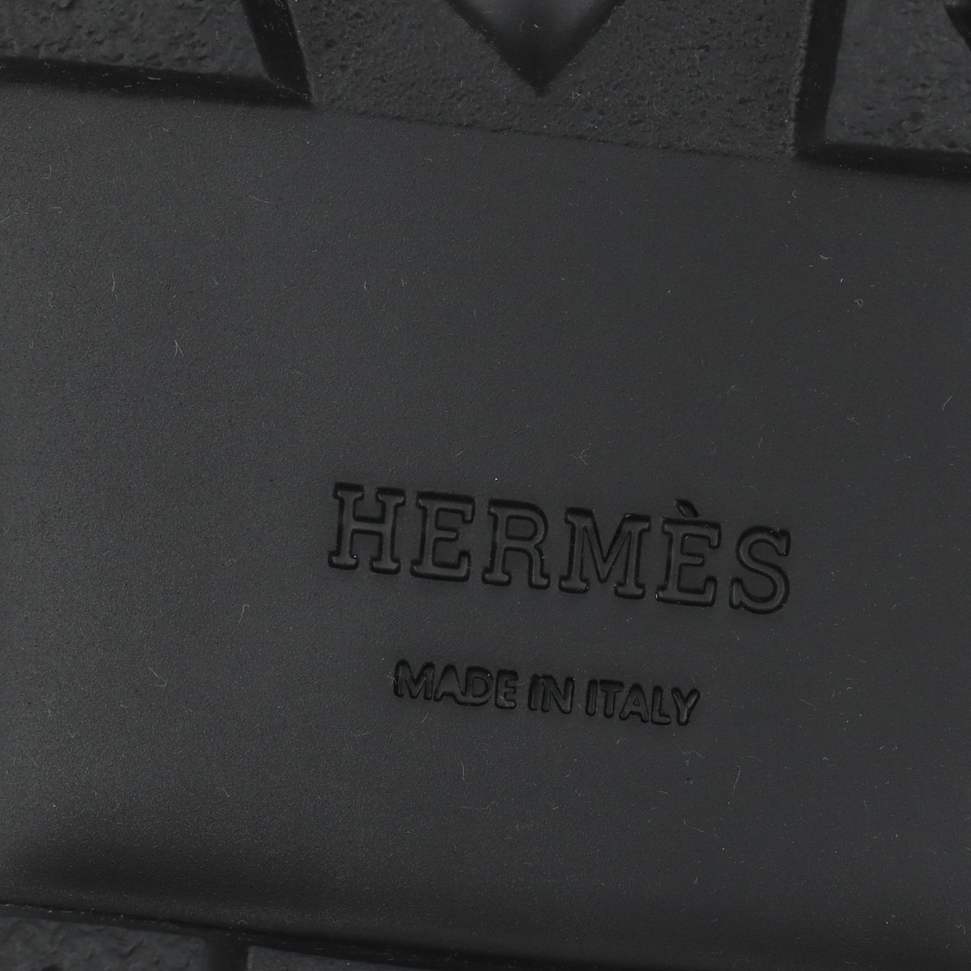 Hermes(エルメス)のエルメス  レザー  ブラック メンズ ブーツ メンズの靴/シューズ(ブーツ)の商品写真