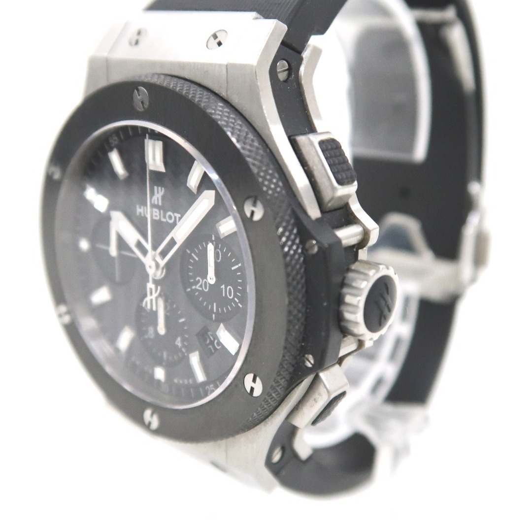 HUBLOT(ウブロ)のウブロ 腕時計 ビッグバン スティール セラミック 301.SM.1770.RX ブラック文字盤 メンズ HUBLOT IT42501 中古 メンズの時計(腕時計(アナログ))の商品写真
