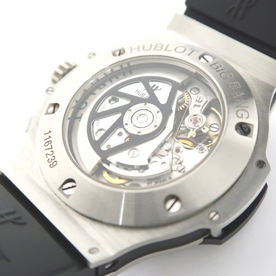 HUBLOT(ウブロ)のウブロ 腕時計 ビッグバン スティール セラミック 301.SM.1770.RX ブラック文字盤 メンズ HUBLOT IT42501 中古 メンズの時計(腕時計(アナログ))の商品写真
