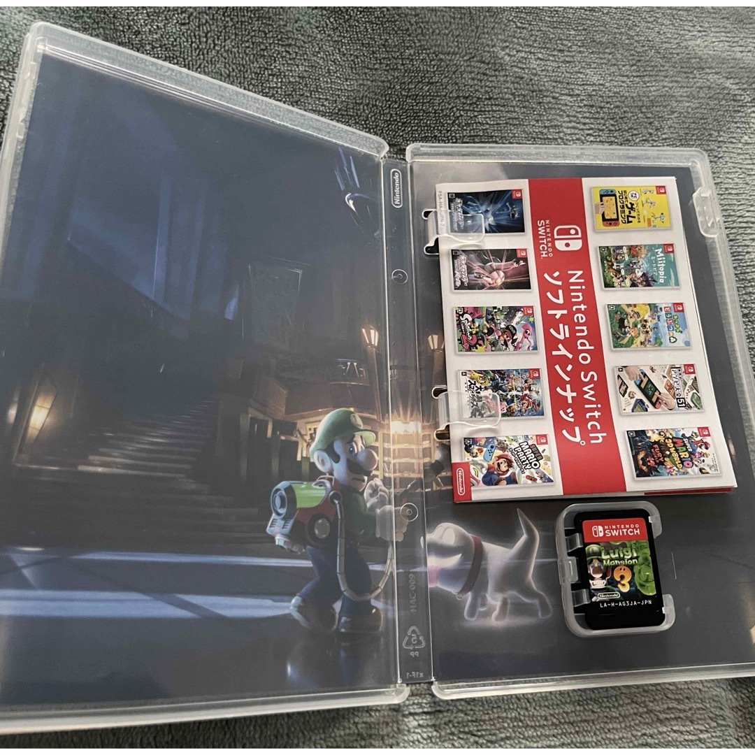 Nintendo Switch(ニンテンドースイッチ)のルイージマンション3 エンタメ/ホビーのゲームソフト/ゲーム機本体(家庭用ゲームソフト)の商品写真