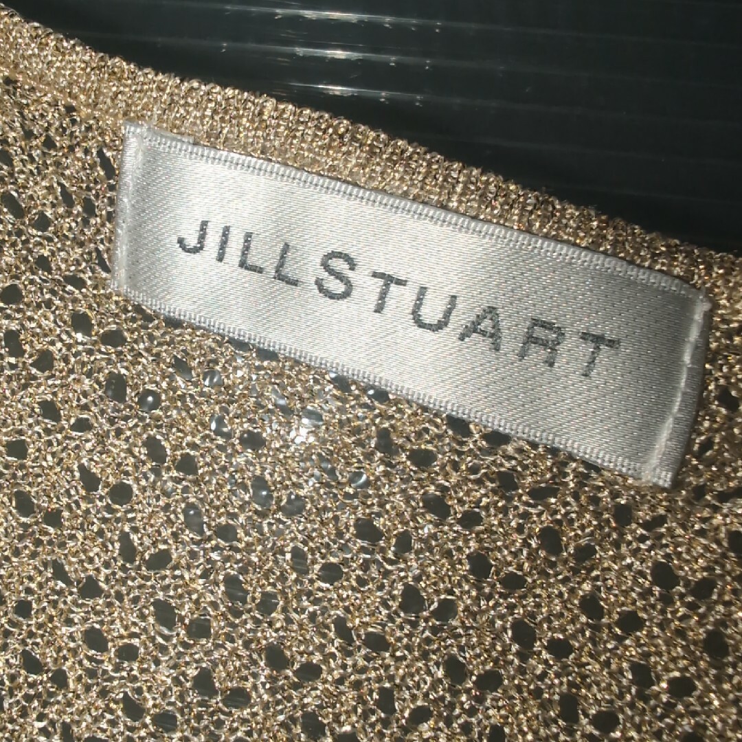 JILLSTUART(ジルスチュアート)のジルスチュアート　ゴールドラメ糸 レディースのトップス(キャミソール)の商品写真