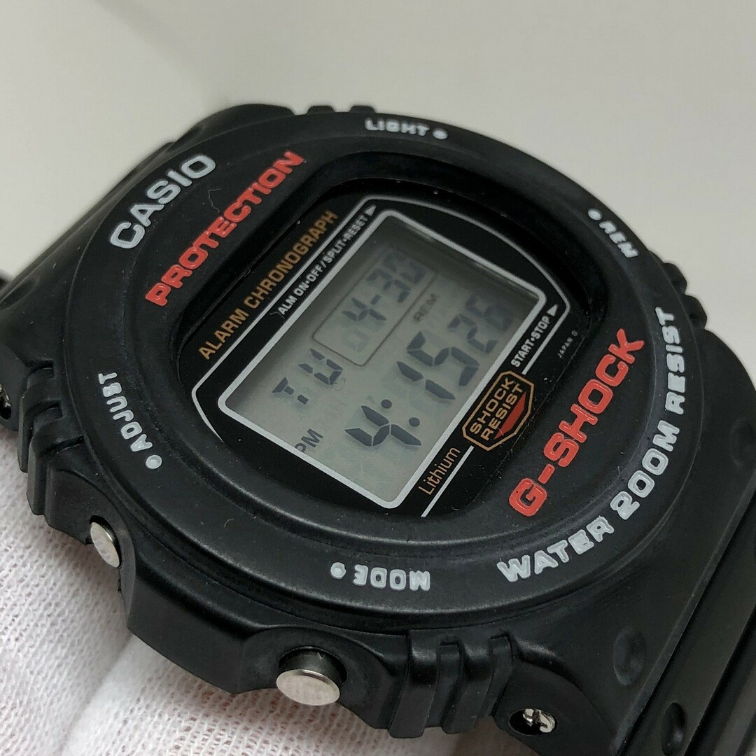 G-SHOCK(ジーショック)のG-SHOCK ジーショック CASIO カシオ 腕時計 DW-5700C-1V 初代スティング ブラック デジタル ラウンド クォーツ メンズ メンズの時計(腕時計(デジタル))の商品写真