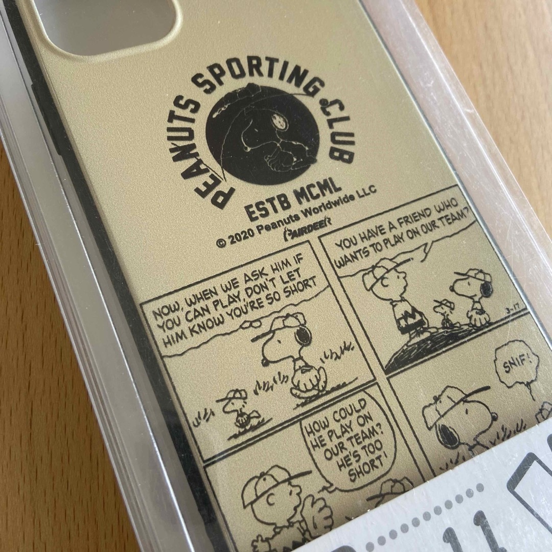 SNOOPY(スヌーピー)のスヌーピー　ハードケース　iPhone11 スマホケース　アイフォン　ピーナッツ スマホ/家電/カメラのスマホアクセサリー(iPhoneケース)の商品写真