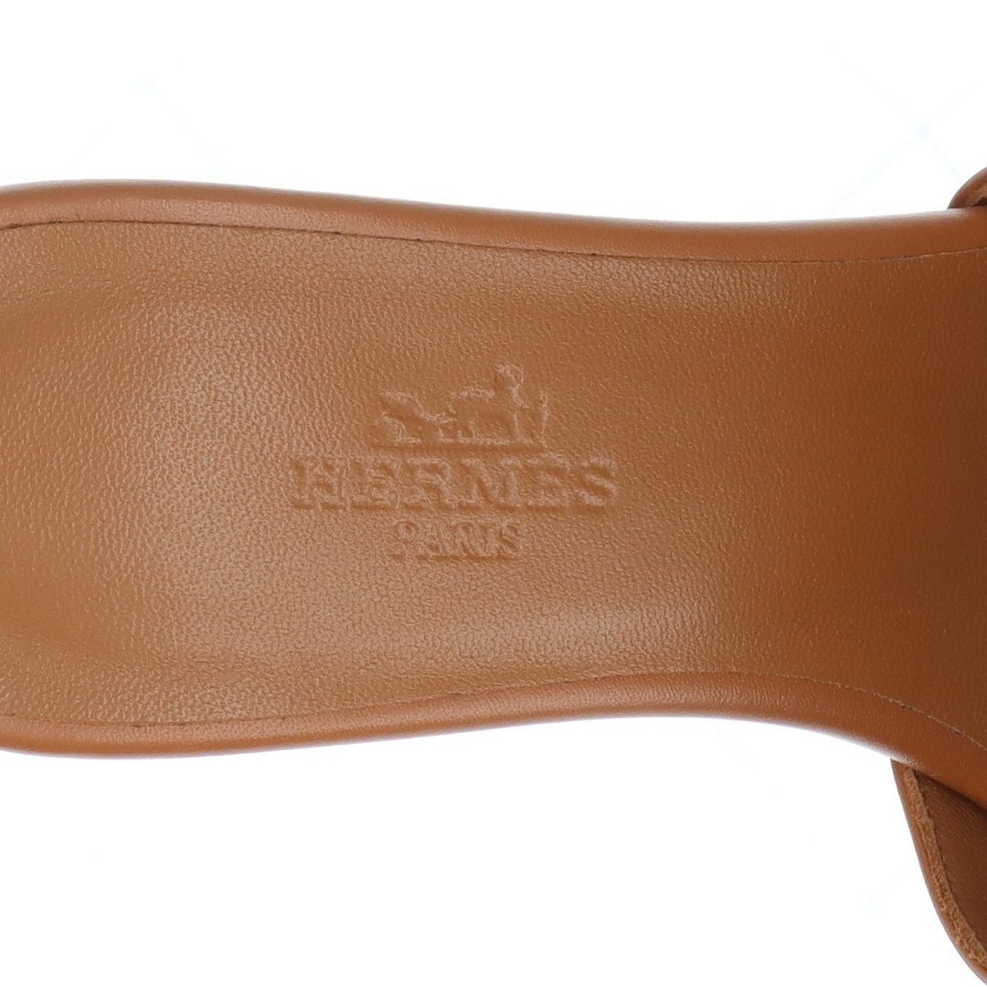 Hermes(エルメス)のエルメス ジジ レザー  ブラウン レディース その他靴 レディースの靴/シューズ(その他)の商品写真