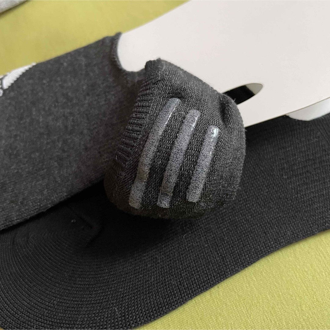adidas(アディダス)の【アディダス】脱げにくい滑り止め付き＆サポート‼️浅ばきソックス 3足組 メンズのレッグウェア(ソックス)の商品写真