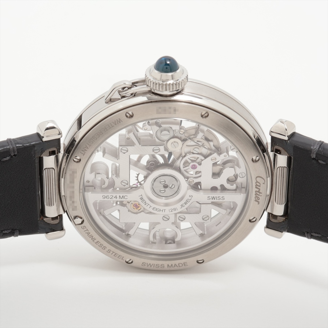 Cartier(カルティエ)のカルティエ パシャ ドゥ カルティエ SS×革   メンズ 腕時計 メンズの時計(腕時計(アナログ))の商品写真