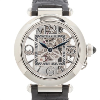 カルティエ(Cartier)のカルティエ パシャ ドゥ カルティエ SS×革   メンズ 腕時計(腕時計(アナログ))