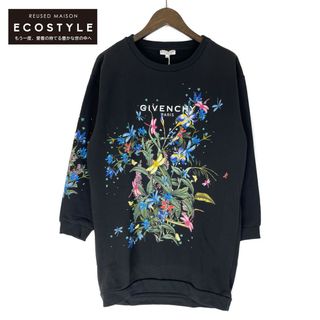 ジバンシィ(GIVENCHY)のジバンシィ ﾌﾞﾗｯｸ ｺｯﾄﾝ ﾌﾛｰﾗﾙﾛｺﾞ ｽｳｪｯﾄﾜﾝﾋﾟｰｽ 12＋(その他)