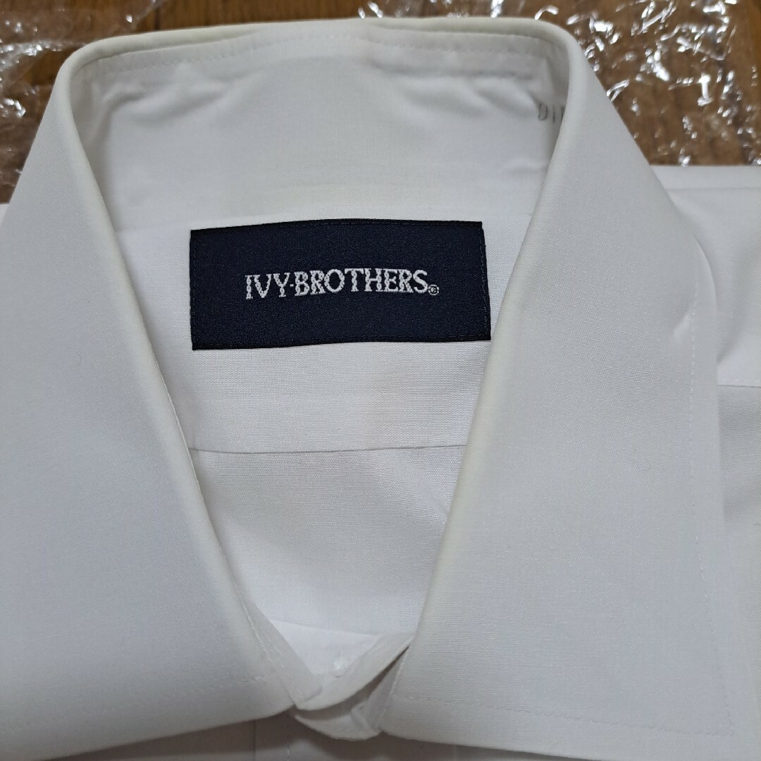 ワイシャツ 半袖 メンズ Ｌ　IVY-BROTHERS メンズのトップス(シャツ)の商品写真