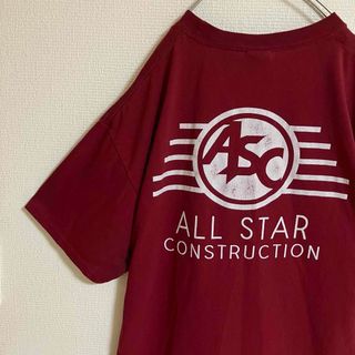 ヴィンテージ(VINTAGE)のアメリカ企業ビッグロゴTシャツtシャツオールスター建設オールドデザイン古着雰囲気(Tシャツ/カットソー(半袖/袖なし))