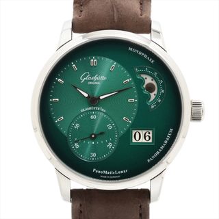 Glashutte Original - グラスヒュッテオリジナル パノマティックルナ SS×革   メンズ 腕時計