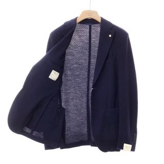 ラルディーニ(LARDINI)のGW値下 新品 l.b.m ルビアム メッシュ ジャケット ネイビー 50(テーラードジャケット)