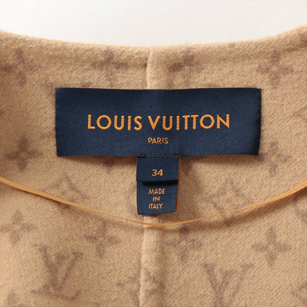 LOUIS VUITTON(ルイヴィトン)のヴィトン  ウール 34 ベージュ レディース その他アウター レディースのジャケット/アウター(その他)の商品写真