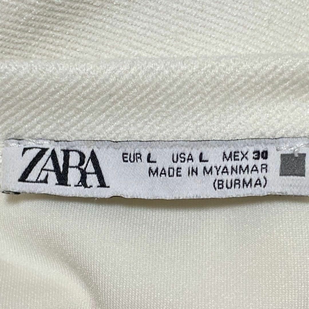 ZARA(ザラ)のラウンドネック ミニ丈✨ ZARA ザラ トップス レディース レディースのワンピース(ひざ丈ワンピース)の商品写真