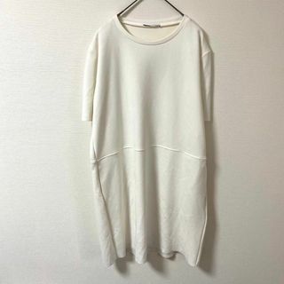 ザラ(ZARA)のラウンドネック ミニ丈✨ ZARA ザラ トップス レディース(ひざ丈ワンピース)