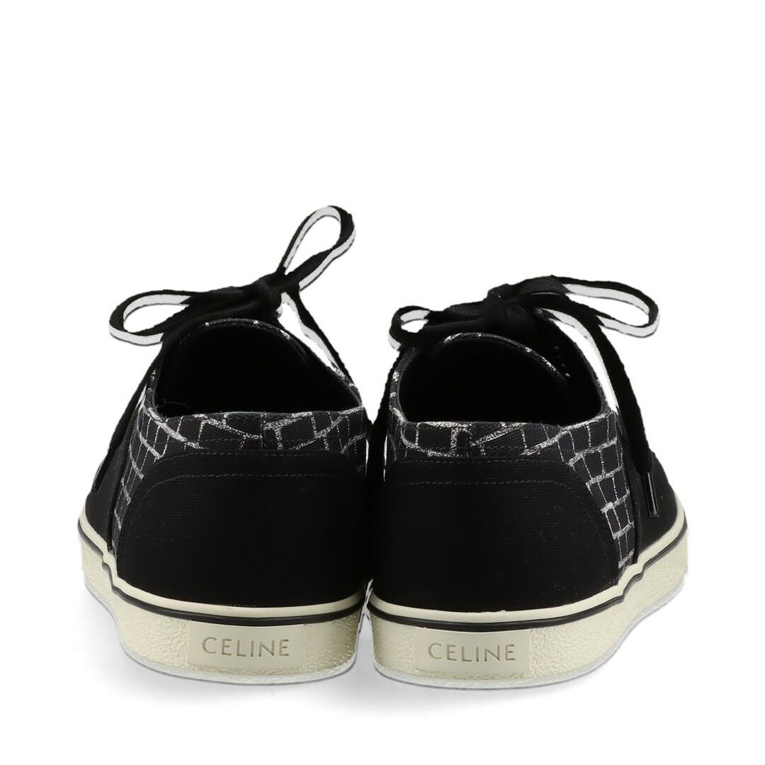 celine(セリーヌ)のセリーヌ エリオット キャンバス 42 ブラック×ホワイト メンズ スニー メンズの靴/シューズ(スニーカー)の商品写真