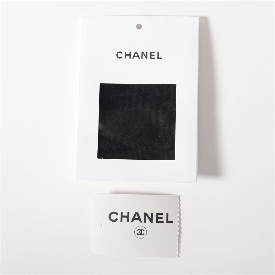 CHANEL(シャネル)のシャネル ココマーク コットン 38 ブラック レディース その他トップス レディースのレッグウェア(タイツ/ストッキング)の商品写真