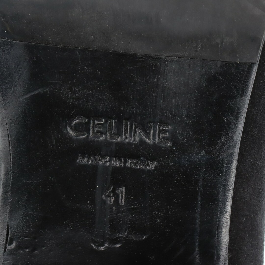 celine(セリーヌ)のセリーヌ  スエード  ブラック メンズ ブーツ メンズの靴/シューズ(ブーツ)の商品写真